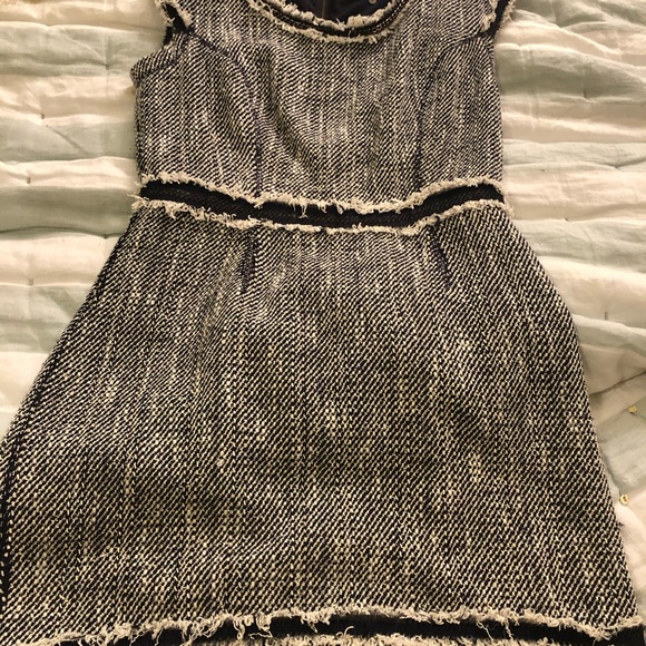 Rebecca Taylor Tweed Dress size 8 - Picture 4 of 5
